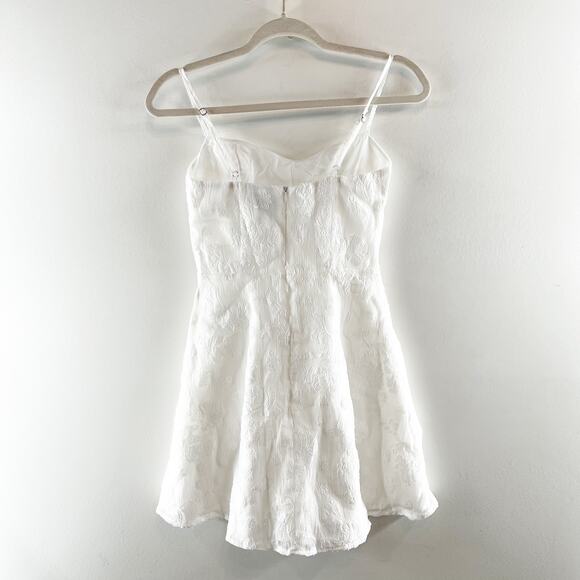 Princess Polly New Chapters Broderie Mini Dress White 0 - Picture 5 of 5